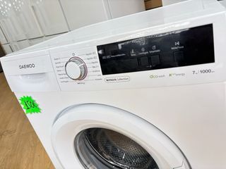 LAVADORA DAEWOO 7KG 1000RPM A+++. SEMINUEVO