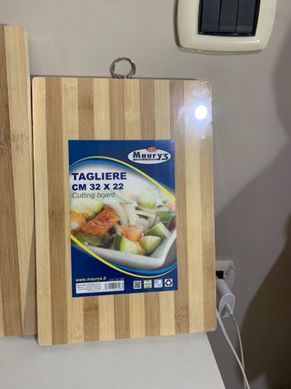 Taglieri Maury's in bambù (2 pezzi)