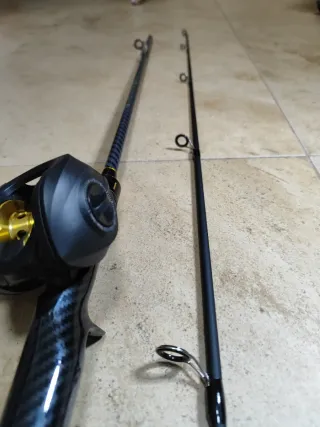 Combo Casting 180cm carbono