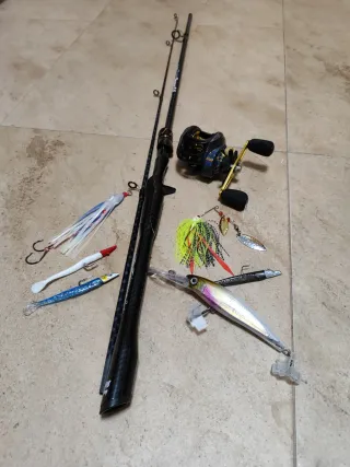 Combo Casting 180cm carbono