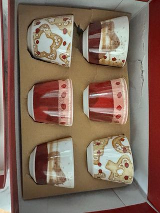 Tazzine Thun Set 6 Pezzi in porcellana