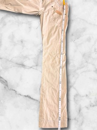 Pantaloni Wrangler Uomo Cotone Beige Taglia L
