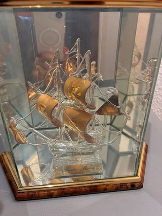 Barco cristal Santa María años 60