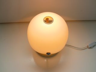 Lámpara Hongo Beige Plástico