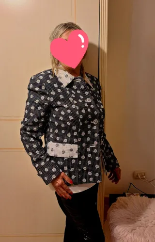 Giacca Vintage Donna Luca Grande, tg 44