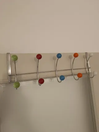 Perchas de puerta multicolor (Set de 3)