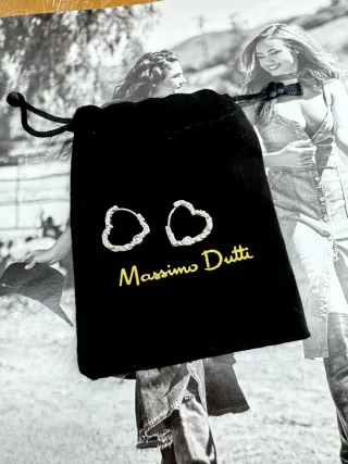 Pendientes Corazón Massimo Dutti