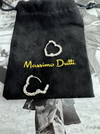 Pendientes Corazón Massimo Dutti