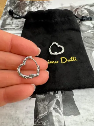 Pendientes Corazón Massimo Dutti