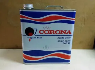Lata Aceite Corona SAE 40 Antigua