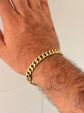Pulsera Oro 18k 43g Macizo