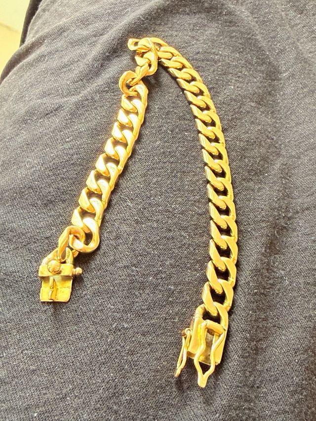 Pulsera Oro 18k 43g Macizo