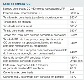 Inversor Kostal Piko 3.6 DCS