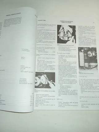 SIMCA 1200 GL GLE ESPECIAL MANUAL DE TALLER