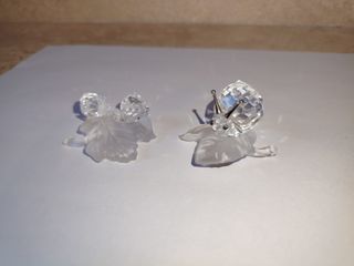 Set 2 Lumache Swarovski Cristallo
