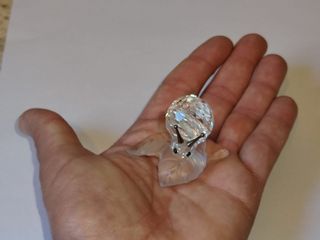 Set 2 Lumache Swarovski Cristallo