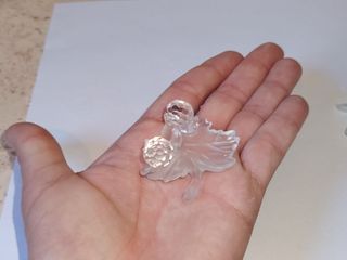 Set 2 Lumache Swarovski Cristallo