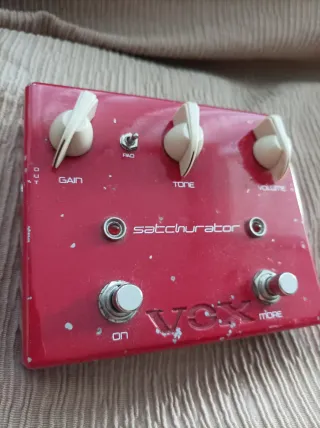 Vox Satchurator Joe Satriani Pedal Distorsión