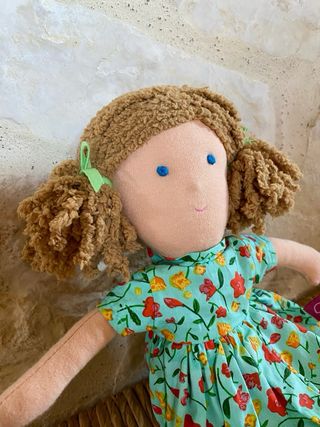 Muñeca de trapo Bonikka floral