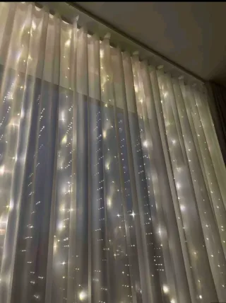 Cortina luces LED con mando