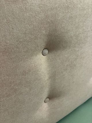 Cabezal de cama 135 rosa de tela