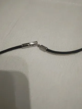 Colgante Plata y Negro