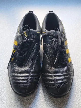 Chuteiras Adidas 2009 Gold ✨ PELE NATURAL