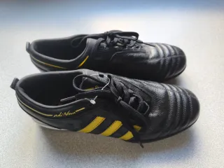 Chuteiras Adidas 2009 Gold ✨ PELE NATURAL