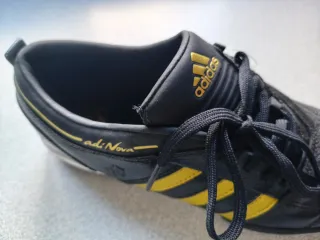 Chuteiras Adidas 2009 Gold ✨ PELE NATURAL