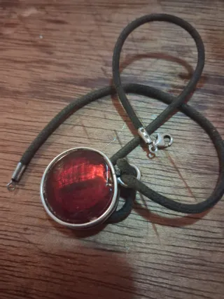 Pulsera Plata 925 Cuero Marrón