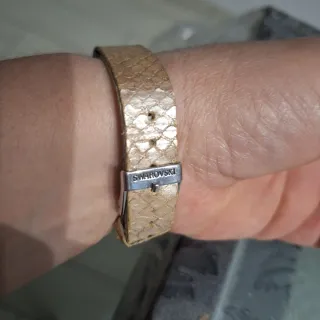 Bracciale Swarovski donna oro multicolor