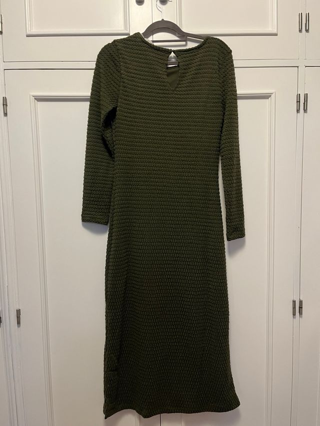 Vestido largo verde
