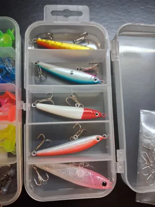 Set de señuelos de pesca Rockfishing