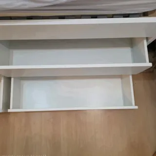 Cama IKEA SLÄKT 90x200 (cajones + almacenaje)