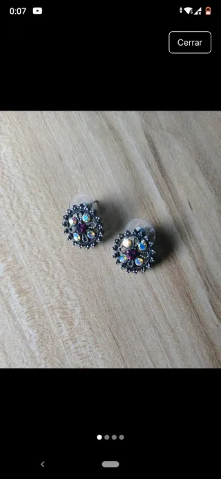 Pendientes brillantes