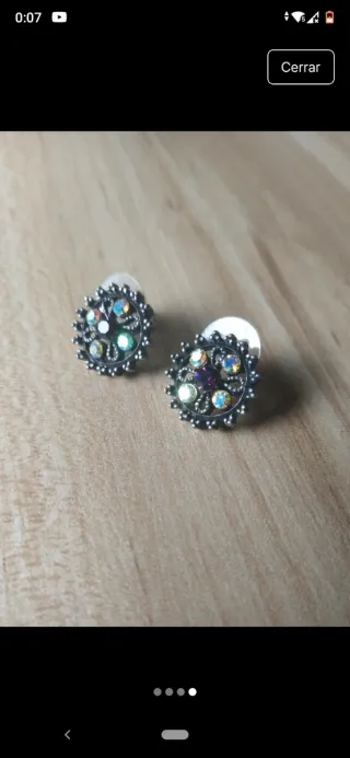 Pendientes brillantes