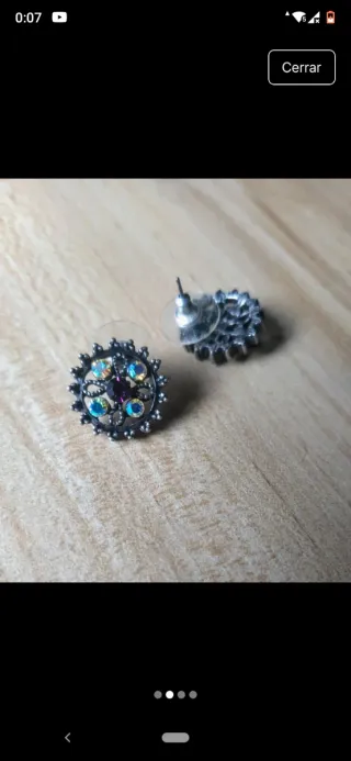 Pendientes brillantes