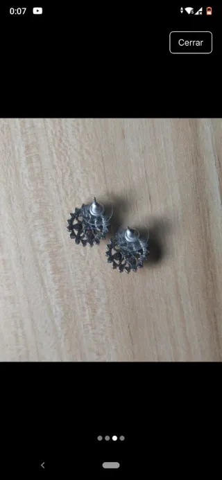 Pendientes brillantes