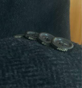 Cappotto JOOP! Grigio Scuro Uomo Tg 58