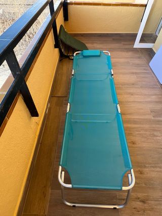 Hamaca de playa azul + REGALO funda