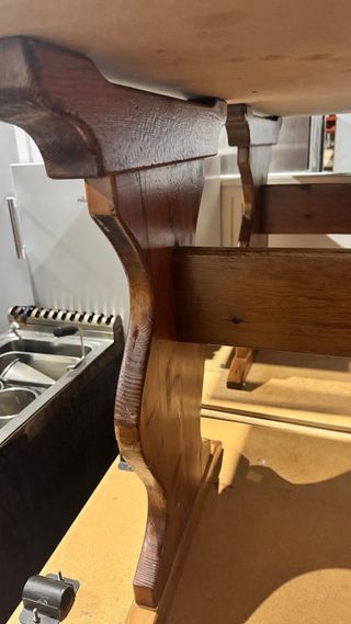 Mesa Rústica Madera Maciza