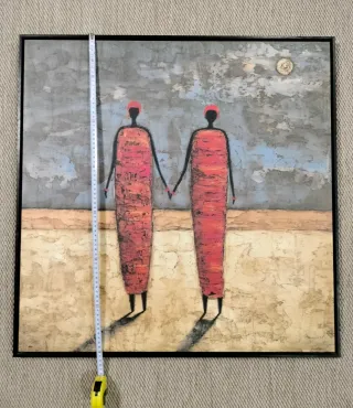 Impresión Friends at Dusk sobre madera