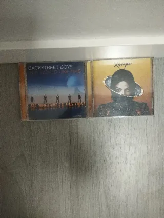 Pack CDs Backstreet Boys y Michael Jackson