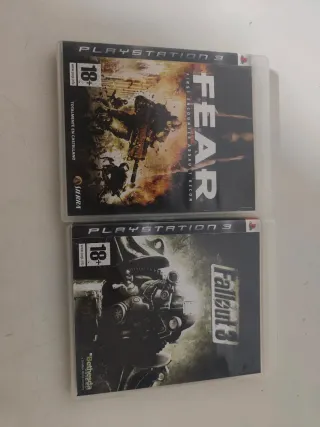 Juegos PS3 F.E.A.R. y Fallout 3