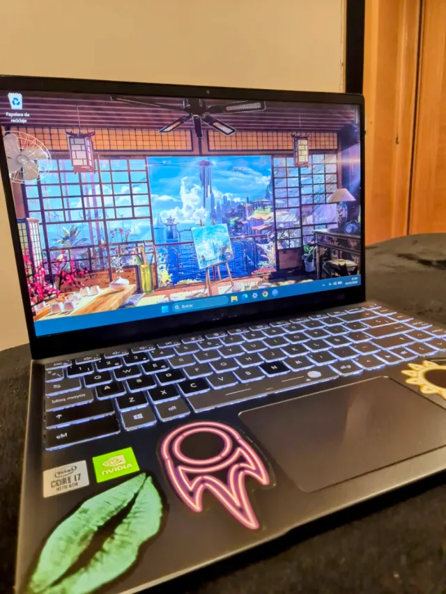 Portátil MSI Modern i7-10510u, 8GB, MX350 2GB, 14"