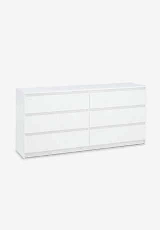 Cómoda Ikea 6 cajones blanca