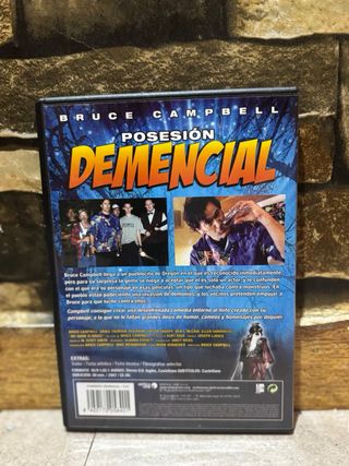 Posesión Demencial DVD Bruce Campbell