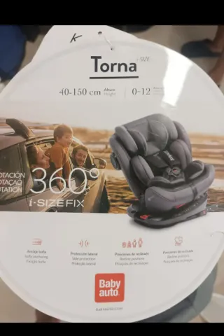 Silla coche bebé 0-12 años sin estrenar