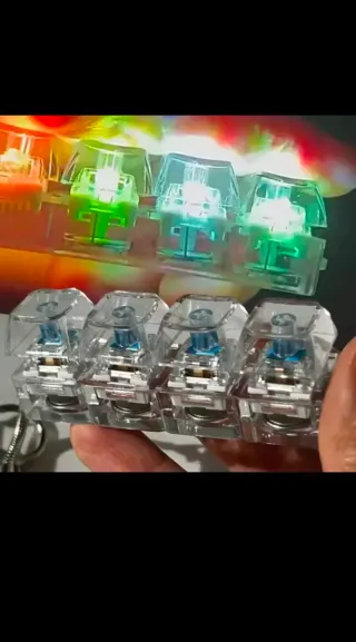 Llavero Fidget Clicker 4 teclas