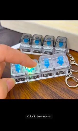 Llavero Fidget Clicker 4 teclas